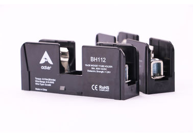 IEC60269 GB13539 10KA BH200 14x51mmのAF74ヒューズのブロックのホールダーDC 15のAmpsの1500V