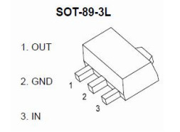 SOT89-3 78L05 5v 電圧調節器 プラスチック製 包装