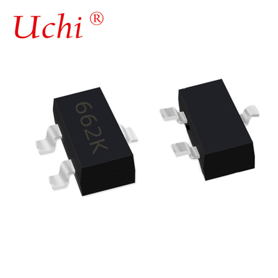 SMD電圧調節器 IC SOT-23 662K 6206 3.3V SOT23-3