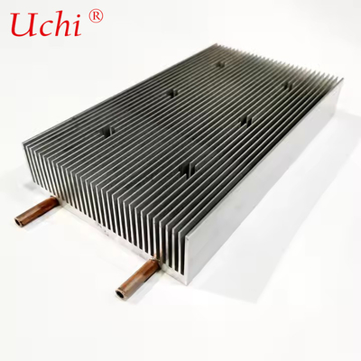 水冷プレート 熱槽 埋め込まれた銅管 水冷却 熱槽 120 ((W) * 36 ((H) * 210 ((L) mm