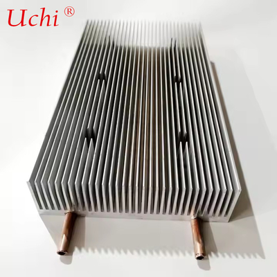 水冷プレート 熱槽 埋め込まれた銅管 水冷却 熱槽 120 ((W) * 36 ((H) * 210 ((L) mm