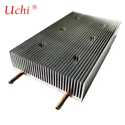 水冷プレート 熱槽 埋め込まれた銅管 水冷却 熱槽 120 ((W) * 36 ((H) * 210 ((L) mm