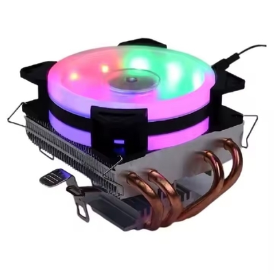 4 熱パイプ プッシュダウンタイプ アルミニウム ヒートシンク CPU クーラー