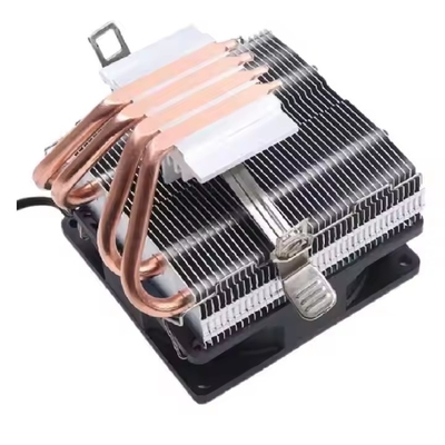 4 熱パイプ プッシュダウンタイプ アルミニウム ヒートシンク CPU クーラー