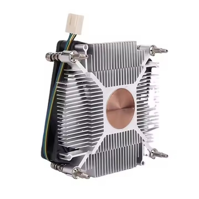 12v DC扇風機CPU冷却機 プッシュダウン型冷却機 パソコンプロセッサ 空気冷却扇風機