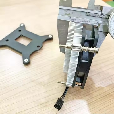 12v DC扇風機CPU冷却機 プッシュダウン型冷却機 パソコンプロセッサ 空気冷却扇風機