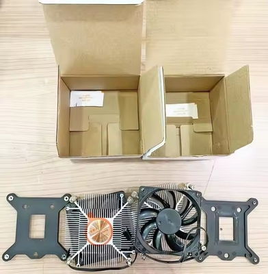 12v DC扇風機CPU冷却機 プッシュダウン型冷却機 パソコンプロセッサ 空気冷却扇風機