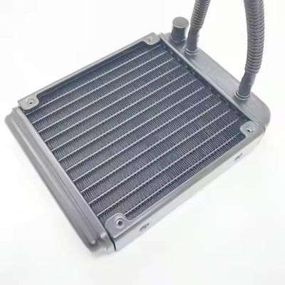 水ポンプ冷却器 CPU アルミヒートシンク 水冷却器 ファン 液体冷却器 ファン