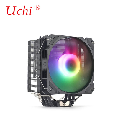 ブラック・ラジエーター・ファン ライト・コパール・ヒートパイプ ユニバーサル・CPU・クーラー インテル I3 I5 I7 I9 Lga 1151 1366 1700 2011 2066 AMD AM4 AM5