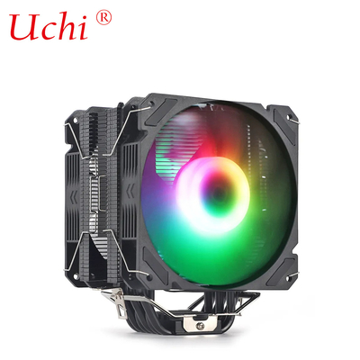 ブラック・ラジエーター・ファン ライト・コパール・ヒートパイプ ユニバーサル・CPU・クーラー インテル I3 I5 I7 I9 Lga 1151 1366 1700 2011 2066 AMD AM4 AM5