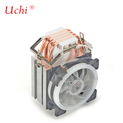 4 銅熱管散熱器冷却 コンピュータCPU インテル I3 I5 I7 LGA1150 1156 1200 1366 1700 2011 AMD AM4 AM5 クーラー