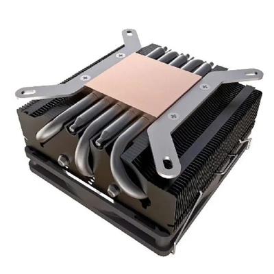 ヒートパイプラディエーター I3 I5 I7 I9 Lga775 1150 1151 1155 1156 1700 1366 2011 AMD AM4 AM5 ユニバーサル水平CPUクーラーファンブラック