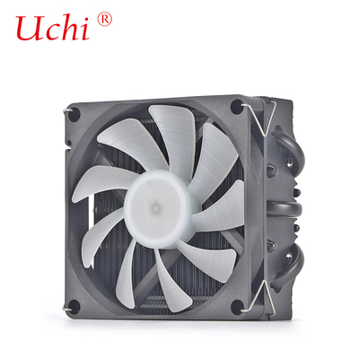 ヒートパイプラディエーター I3 I5 I7 I9 Lga775 1150 1151 1155 1156 1700 1366 2011 AMD AM4 AM5 ユニバーサル水平CPUクーラーファンブラック