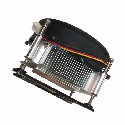 12V DC銅中央散熱器 TDP 75W PCプロセッサ冷却用 4ピン PWMソケット 1700 1200 1150 1151 1155 1156 Cpu エアクーラーファン