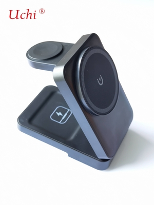 スマートフォンのためのワイヤレス充電器 時計 ヘッドフォン