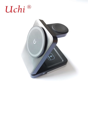 スマートフォンのためのワイヤレス充電器 時計 ヘッドフォン