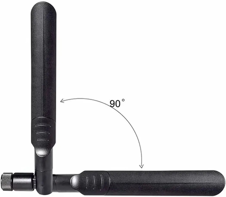 2.4G 5.8G 5dBi Wi-Fi アンテナ Android 向け RP-SMA メスコネクタ デュアルバンド アンテナ