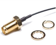 336314-12-0250 CBL ASSY AMC-RPSMA JCK-PL 9.843 ストレートSMAからMHFプラグ