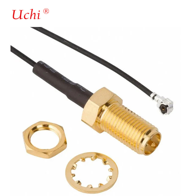 336314-12-0250 CBL ASSY AMC-RPSMA JCK-PL 9.843 ストレートSMAからMHFプラグ