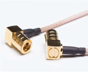 90度SMB 男性から角の男性プラグ 女性用RG316同軸ケーブル50ohm