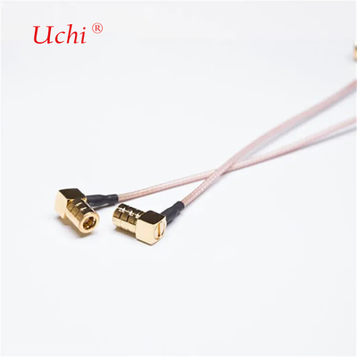90度SMB 男性から角の男性プラグ 女性用RG316同軸ケーブル50ohm