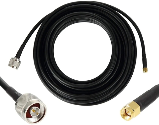 RG58 SMA 男性からTNC 男性 低損失 50Ohm RF同軸ケーブル アダプタ TNCからSMA 拡張ケーブル 無線LANデバイス