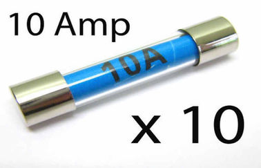 DC 100V UL 2579 10 の Amp ガラスは AC 750V のガラス管のヒューズを溶かします