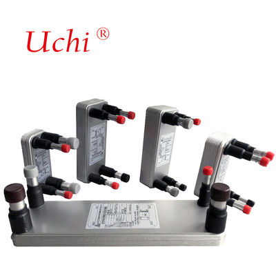 全アルミニウム製 溶接板 マイクロチャネル熱交換器