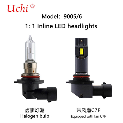 低消費電力と長寿命の6000K LED自動車ヘッドライト