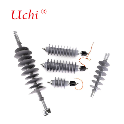 ISO9001 配送ライン複合型MOA 10KA 33KV 亜鉛酸化物 ギャップレスアレスター