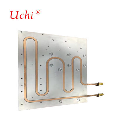 カスタマイズされた液体冷却プレート 銅-アルミニウム熱シンク 水冷却プレート 冷却プレート 冷却システム