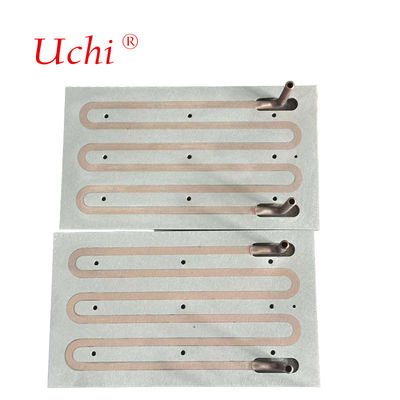 カスタマイズされた液体冷却プレート 銅-アルミニウム熱シンク 水冷却プレート 冷却プレート 冷却システム