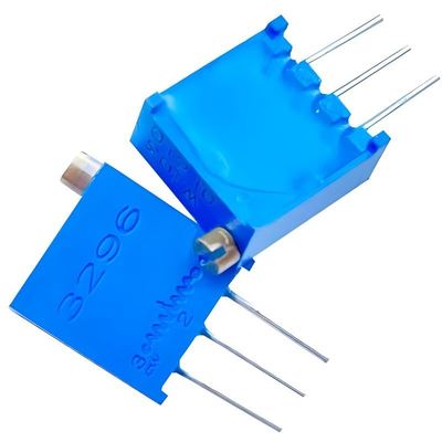 3296W型可変抵抗器 上部調整 多回転セラミック微調整ポテンショメータ、10k精密ポテンショメータ