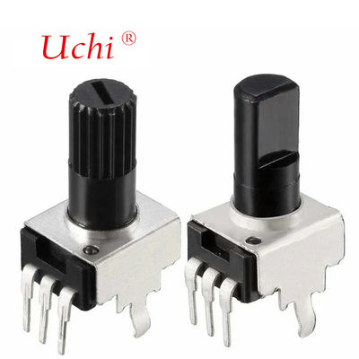 RV09 シングルターン 10K 12.5mm 可変回転型カーボンフィルムポテンショメータ