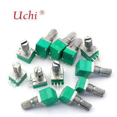 RK097NS 5ピン 9mm 10K ロータリーモノ精密ポテンショメータ