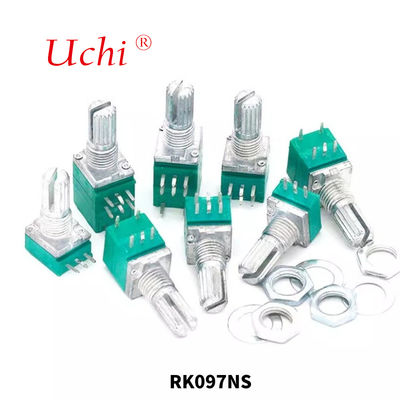 RK097NS 5ピン 9mm 10K ロータリーモノ精密ポテンショメータ