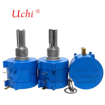 3590型多回転ワイヤ巻精密ロータリーポテンショメータ 10kオーム 5% 2W