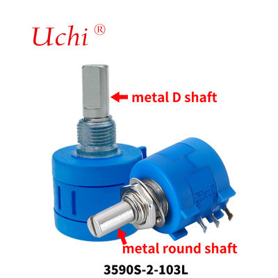 3590型多回転ワイヤ巻精密ロータリーポテンショメータ 10kオーム 5% 2W