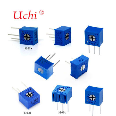 3362S 微調整精密ポテンショメータ 10K 金属ガラス釉薬精密可変抵抗器