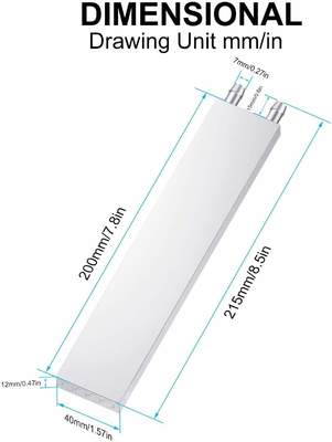 液体冷却熱槽の熱吸収頭を持つ液体水冷却ラジエーターシステム