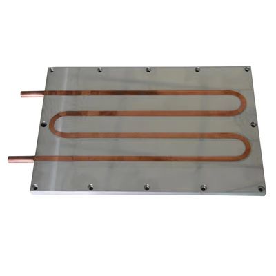 Industrial IGBT Water-cooling Plate, Aluminum High-performance Liquid Cooling Plate, 800mm Copper Cooling Plate