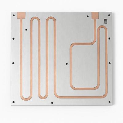 CNC加工 水冷却プレート 液体冷却ブロック PSUチューブ ヒートシンク,流体冷却プレート