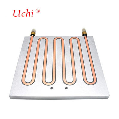 1500W IGBT モジュール 水冷熱シンク アルミプレート メタル液体冷却熱シンク