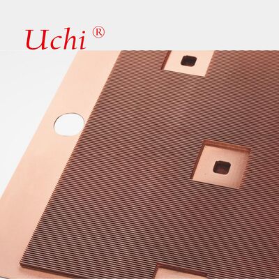 220シリーズ スキブ式ヒートシンク 600W 銅管 スキブ式フィン式ヒートシンク