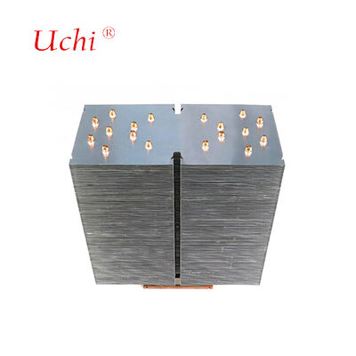 1500W LEDヒートシンク - 5ジッパーフィンヒートパイプ冷却モジュール