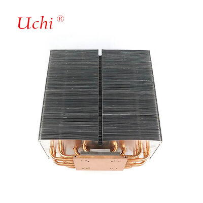 1500W LEDヒートシンク - 5ジッパーフィンヒートパイプ冷却モジュール