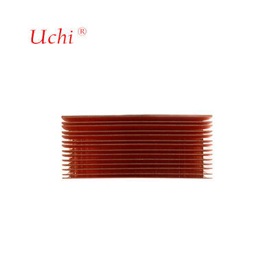 カスタム 銅 厚いフィンの スキウッド 熱シンク