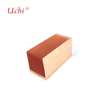 カスタム 銅 厚いフィンの スキウッド 熱シンク