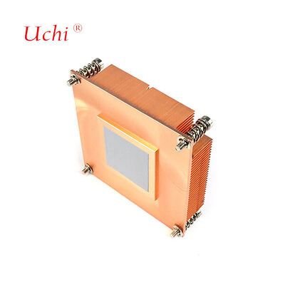 カスタム 銅 厚いフィンの スキウッド 熱シンク