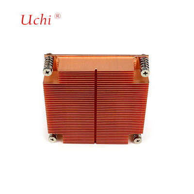 カスタム 銅 厚いフィンの スキウッド 熱シンク